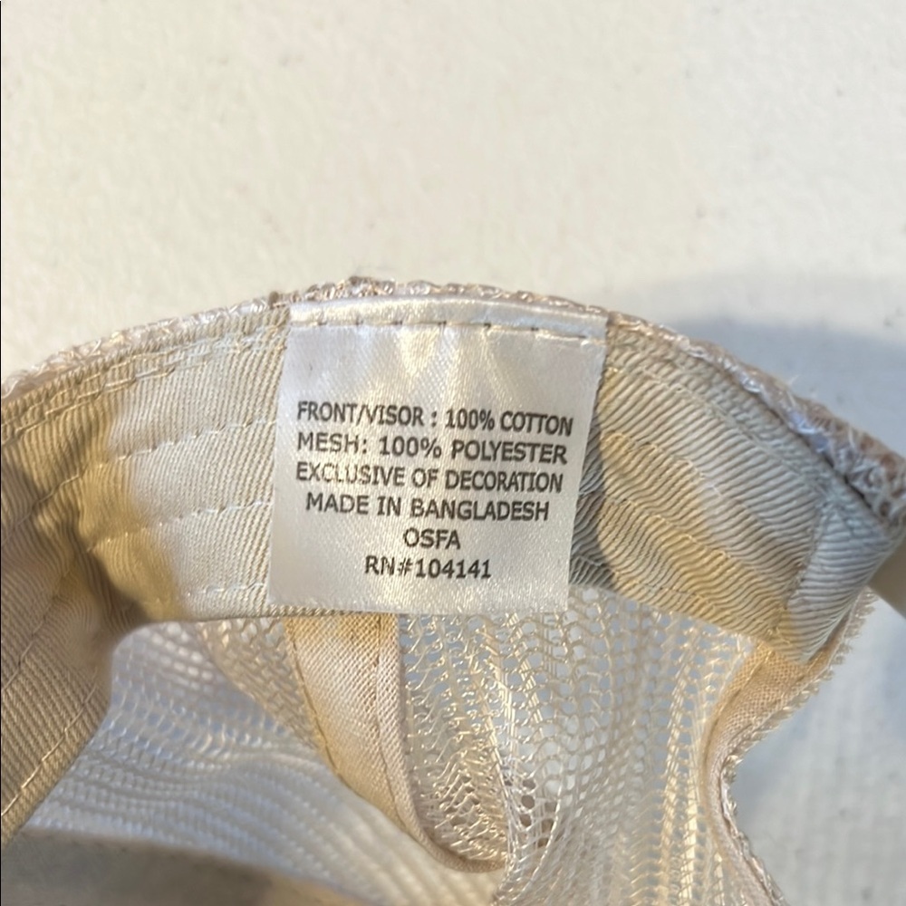 Alpine Design Tan Mesh Cap - Picture 7 of 7